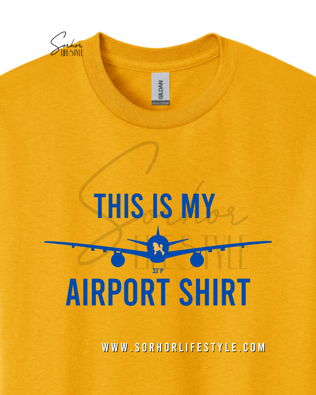 SGRho: Airport Shirt
